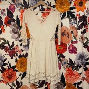 Free People Cutout Midi Dress